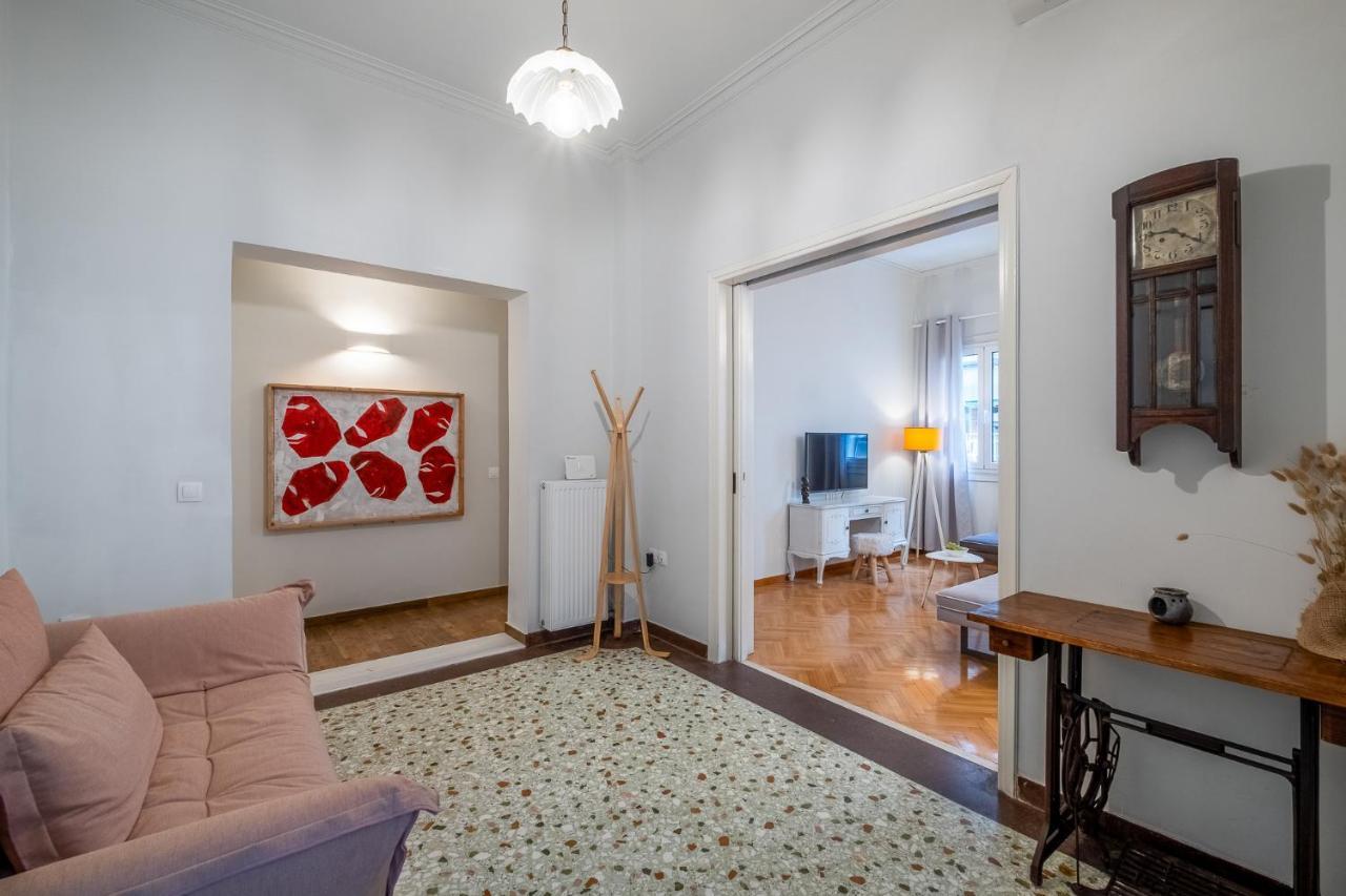 Central5 Boutique Apartments With Common Garden Next To Metro 아테네 외부 사진