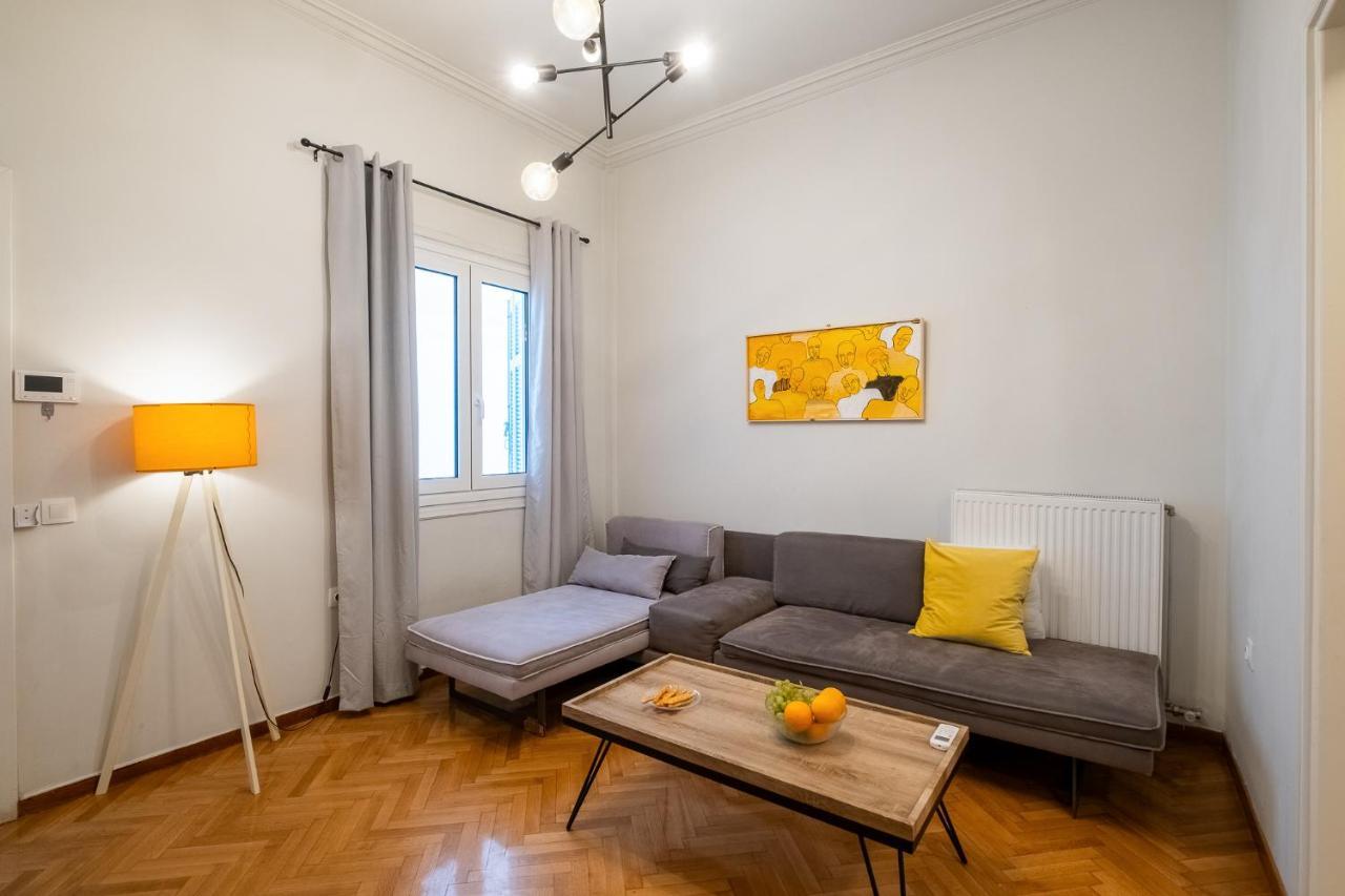 Central5 Boutique Apartments With Common Garden Next To Metro 아테네 외부 사진