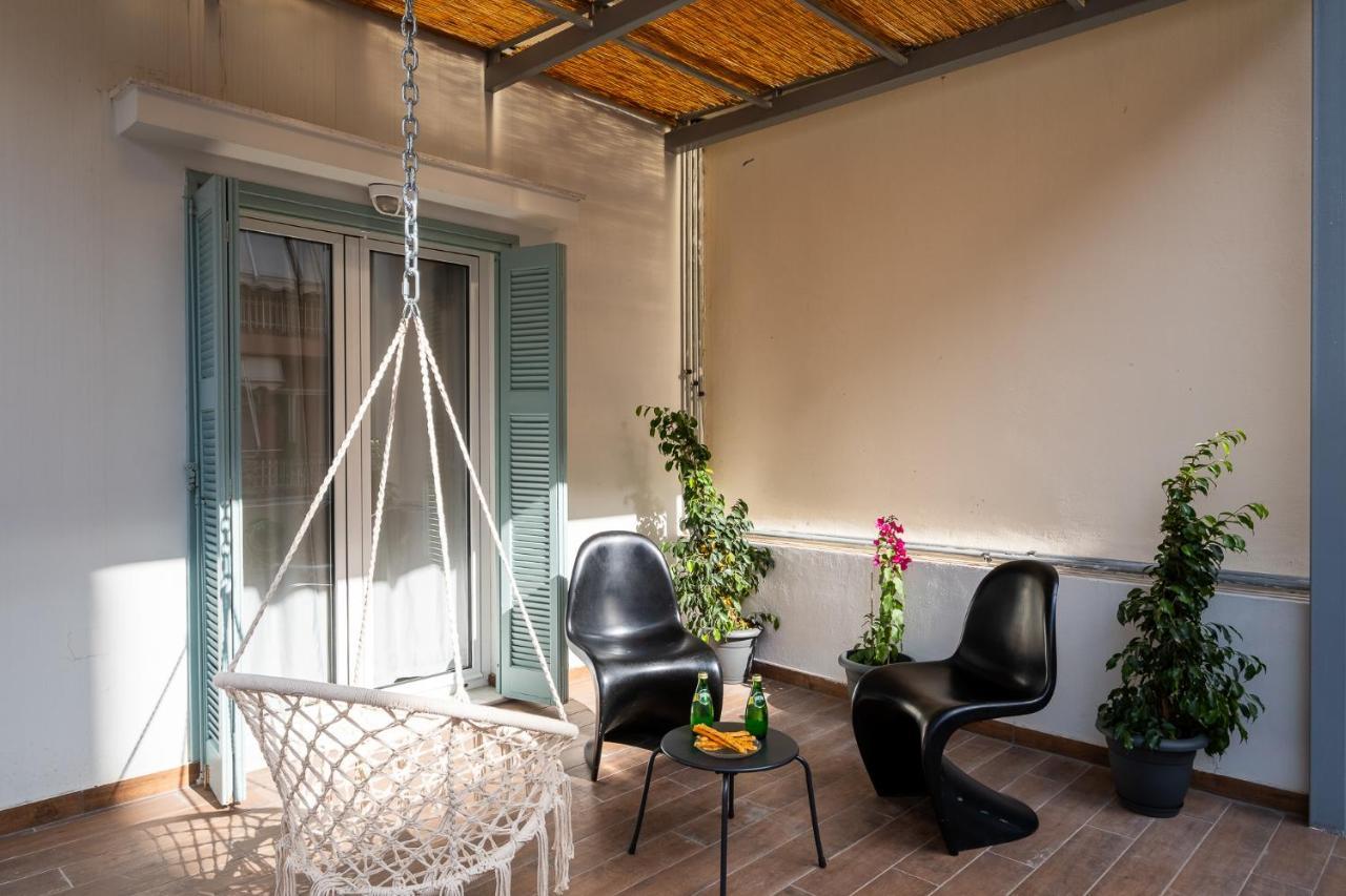 Central5 Boutique Apartments With Common Garden Next To Metro 아테네 외부 사진