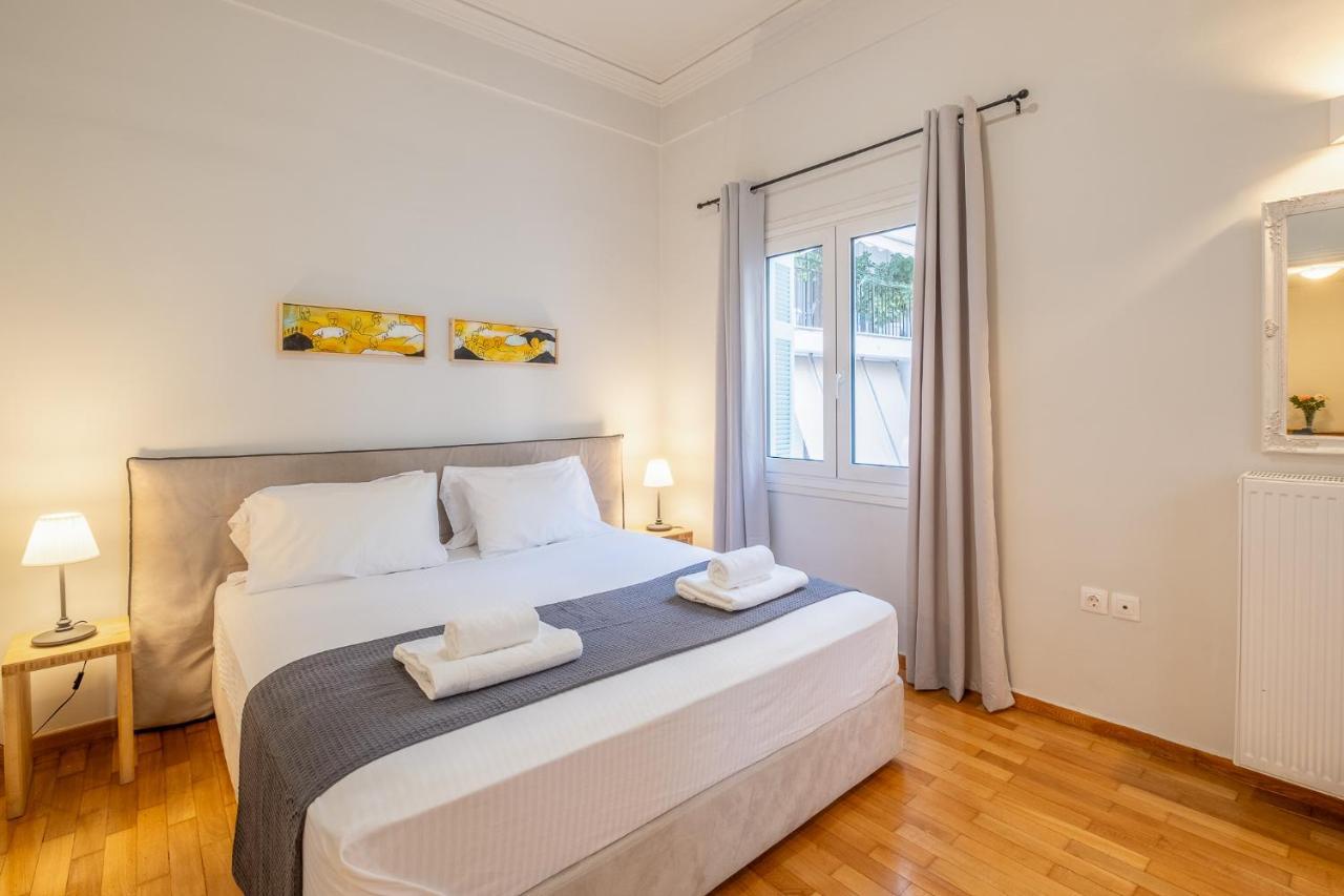 Central5 Boutique Apartments With Common Garden Next To Metro 아테네 외부 사진