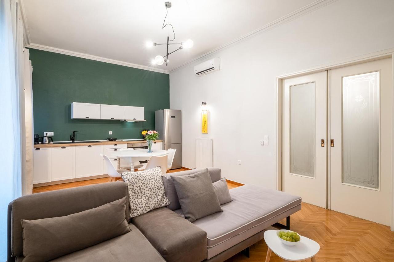 Central5 Boutique Apartments With Common Garden Next To Metro 아테네 외부 사진