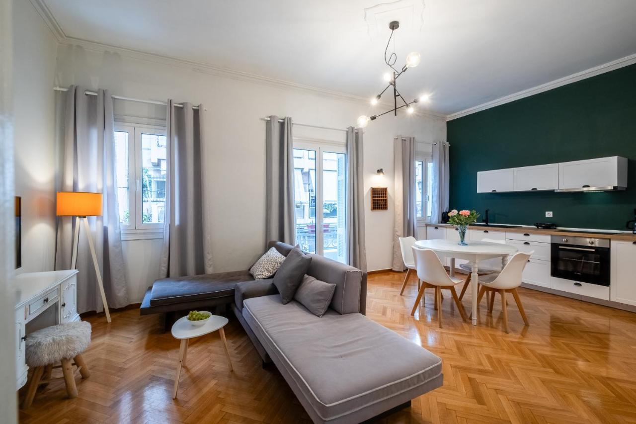 Central5 Boutique Apartments With Common Garden Next To Metro 아테네 외부 사진